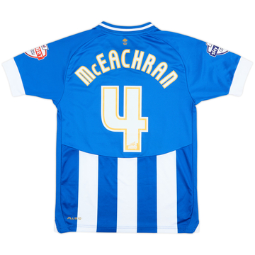 2013-14 Wigan Match Issue Home Shirt McEachran #4
