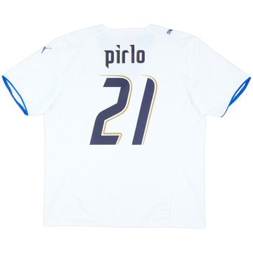 2006 Italy Away Shirt Pirlo #21 - 6/10 - (XL)