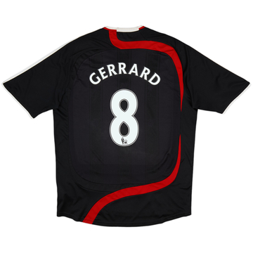 2007-08 Liverpool Third Shirt Gerrard #8 - 5/10 - (L)