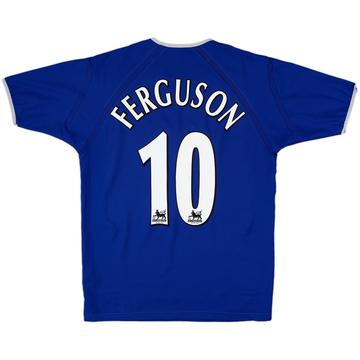 2003-04 Everton Home Shirt Ferguson #10 - 8/10 - (S)