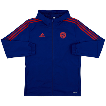 2021-22 Bayern Munich adidas Hooded Track Jacket - 8/10 - (M)