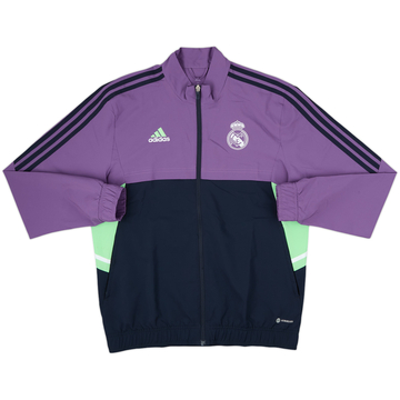 2022-23 Real Madrid adidas Track Jacket - 8/10 - (M)