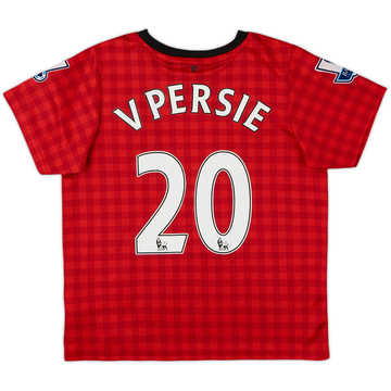 2012-13 Manchester United Home Shirt V.Persie #20 - 8/10 - (S.Boys)