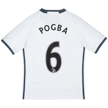 2016-17 Manchester United Third Shirt Pogba #6 - 7/10 - (L.Boys)