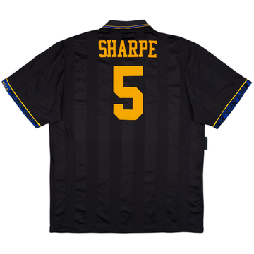 1993-95 Manchester United Away Shirt Sharpe #5 - 8/10 - (XL)
