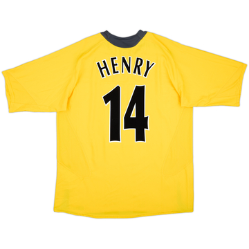 2005-06 Arsenal Away Shirt Henry #14 (XL)