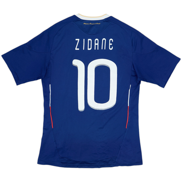 2009-10 France Home Shirt Zidane #10 - 6/10 - (S)
