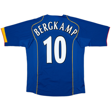 2004-06 Arsenal Away Shirt Bergkamp #10 - 9/10 - (M)