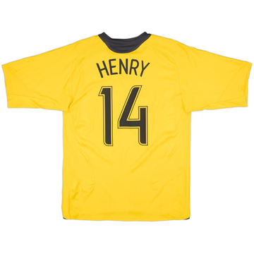 2006-07 Arsenal Away Shirt Henry #14 - 8/10 - (M)