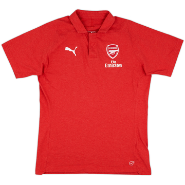 2017-18 Arsenal Puma Polo Shirt - 9/10 - (L)