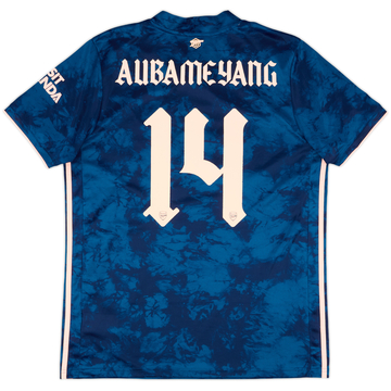 2020-21 Arsenal Third Shirt Aubameyang #14 - 7/10 - (L)
