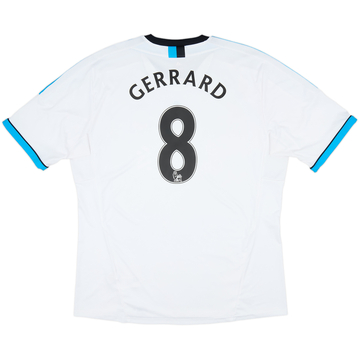 2011-12 Liverpool Third Shirt Gerrard #8 - 7/10 - (XXL)