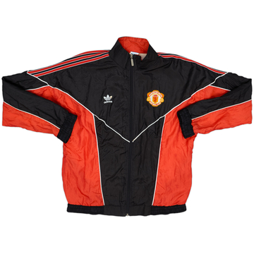 1988-90 Manchester United adidas Track Jacket - 8/10 - (S)