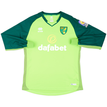 2019-20 Norwich GK Shirt - 8/10 - (L)