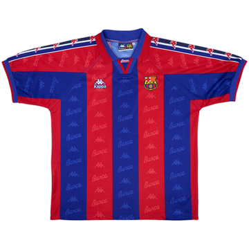 1995-97 Barcelona Home Shirt - 9/10 - (XL)