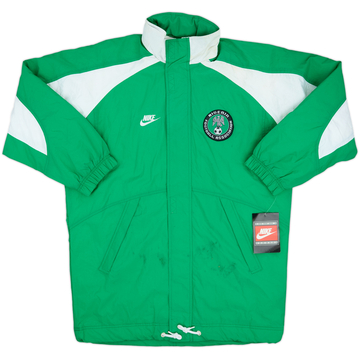 1996-98 Nigeria Nike Player Issue Padded Bench Coat (M)