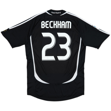 2006-07 Real Madrid Away Shirt Beckham #23 - 6/10 - (L)