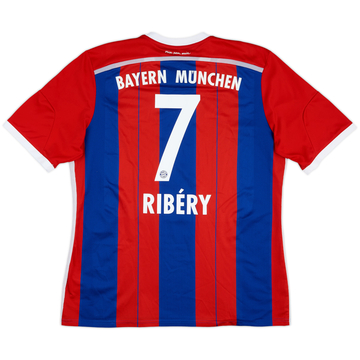 2014-15 Bayern Munich Home Shirt Ribery #7 - 8/10 - (XL)
