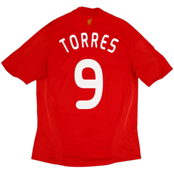 2008-10 Liverpool Home Shirt Torres #9 - 6/10 - (M)