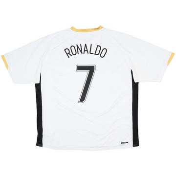 2006-08 Manchester United Away Shirt Ronaldo #7 - 7/10 - (XXL)