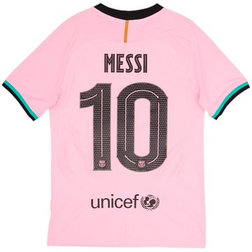 Camiseta auténtica de la tercera equipación del Barcelona 2020-21 Messi #10 - 10/10 - (S)