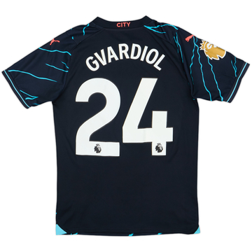 2023-24 Manchester City Third Shirt Gvardiol #24 - 7/10 - (S)