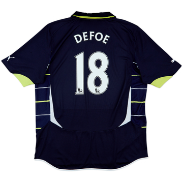 2010-11 Tottenham Third Shirt Defoe #18 - 8/10 - (XL)