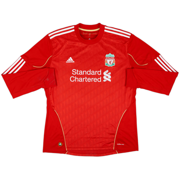 2010-12 Liverpool Home L/S Shirt - 5/10 - (XL)