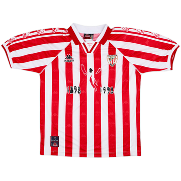 1997-98 Athletic Bilbao Centenary Home Shirt - 8/10 - (S)