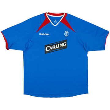 2003-05 Rangers Home Shirt - 8/10 - (XL)