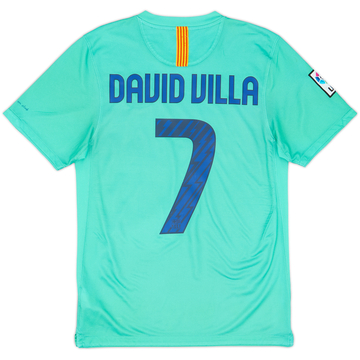 2010-11 Barcelona Away Shirt David Villa #7 - 6/10 - (S)