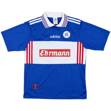 1997-98 Karlsruhe Away Shirt #10 - 8/10 - (XL.Boys)