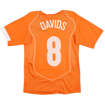 2004-06 Netherlands Home Shirt Davids #8 - 6/10 - (S)