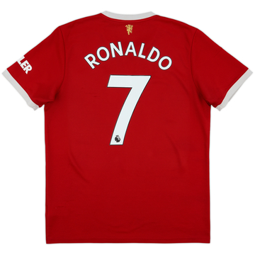 2021-22 Manchester United Home Shirt Ronaldo #7 - 6/10 - (L)