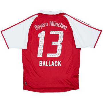 2003-04 Bayern Munich Home Shirt Ballack #13 - 6/10 - (L)