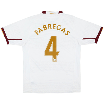 2007-08 Arsenal Away Shirt Fabregas #4 - 6/10 - (S)