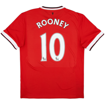 2014-15 Manchester United Home Shirt Rooney #10 - 7/10 - (M)
