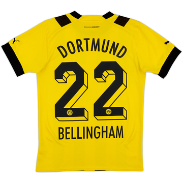 2022-23 Dortmund Home Shirt Bellingham #22 - 10/10 - (S)