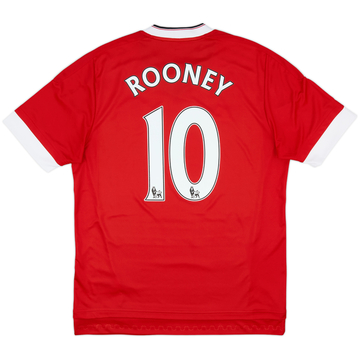 2015-16 Manchester United Home Shirt Rooney #10 - 6/10 - (M)