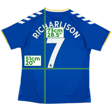 2021-22 Everton Home Shirt Richarlison #7 - 9/10 - (L)