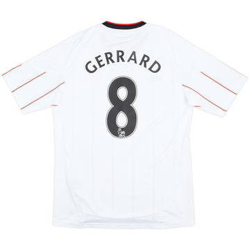 2010-11 Liverpool Away Shirt Gerrard #8 - 6/10 - (M)
