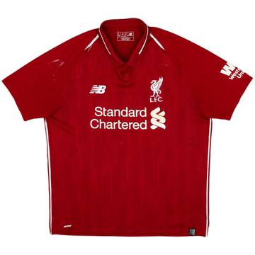 2018-19 Liverpool Home Shirt - 4/10 - (L)