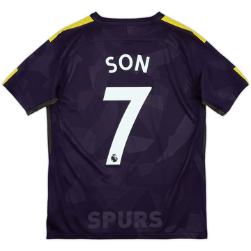 2017-18 Tottenham Third Shirt Son #7 - 8/10 - (XL.Boys)