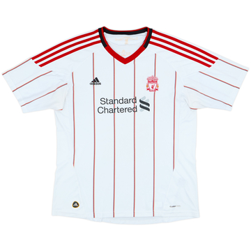 2010-11 Liverpool Away Shirt - 8/10 - (Women's XL)