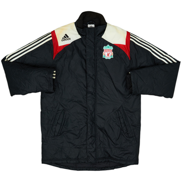 2007-08 Liverpool adidas Padded Bench Coat - 4/10 - (S)