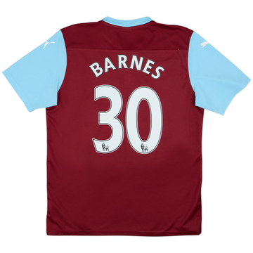 2014-15 Burnley Home Shirt Barnes #30 - 6/10 - (L)