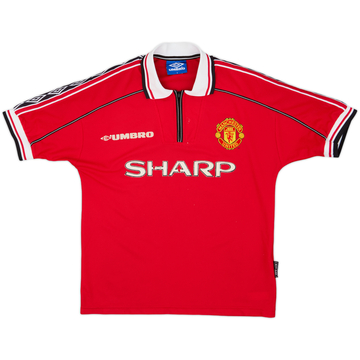 1998-00 Manchester United Home Shirt - 5/10 - (Y)