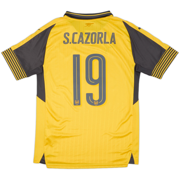 2016-17 Arsenal Away Shirt S.Cazorla #19 - 5/10 - (M)