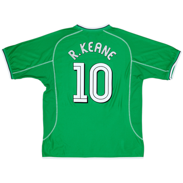 2002-03 Ireland Home Shirt R.Keane #10 - 8/10 - (XXL)