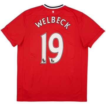 2011-12 Manchester United Home Shirt Welbeck #19 - 8/10 - (XL)